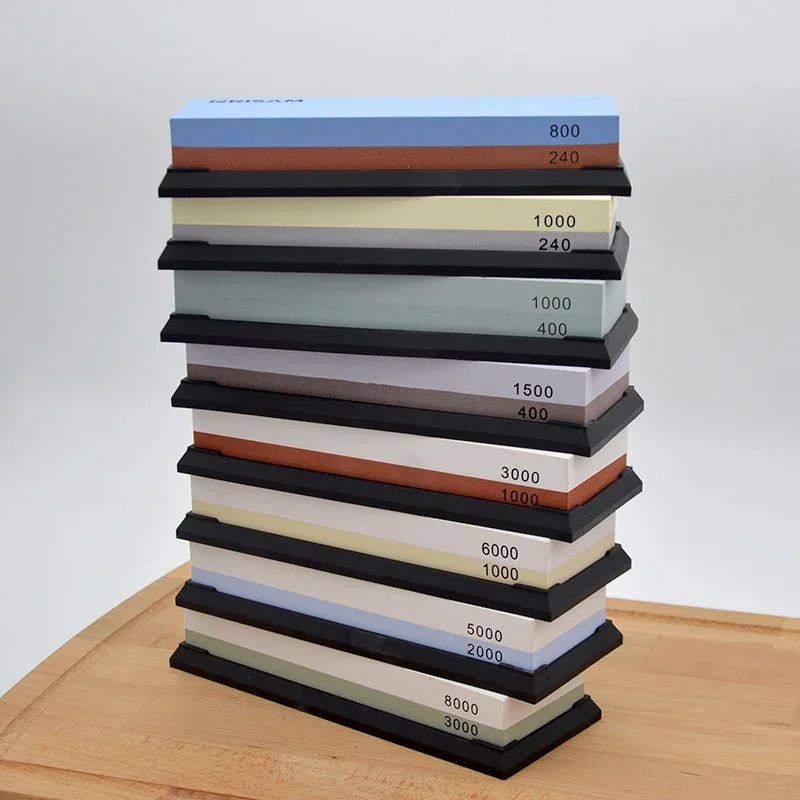 Knife Sharpening Stone Whetstone 1000 6000 - プロのナイフ研ぎ器,防水,研ぎシステム,研ぎ石,240 400 800 1000 5000 6000
