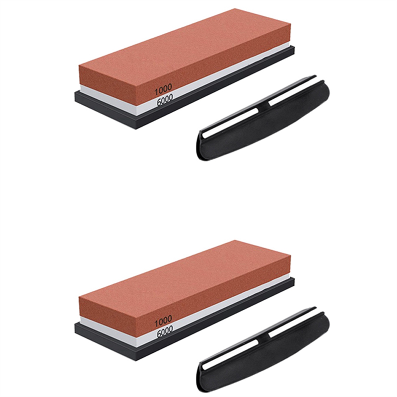 ABUN-2X 砥石、砥石グリット 1000/6000、2  - Knife Sharpening Stone Whetstone 1000 6000 のレビューと価格