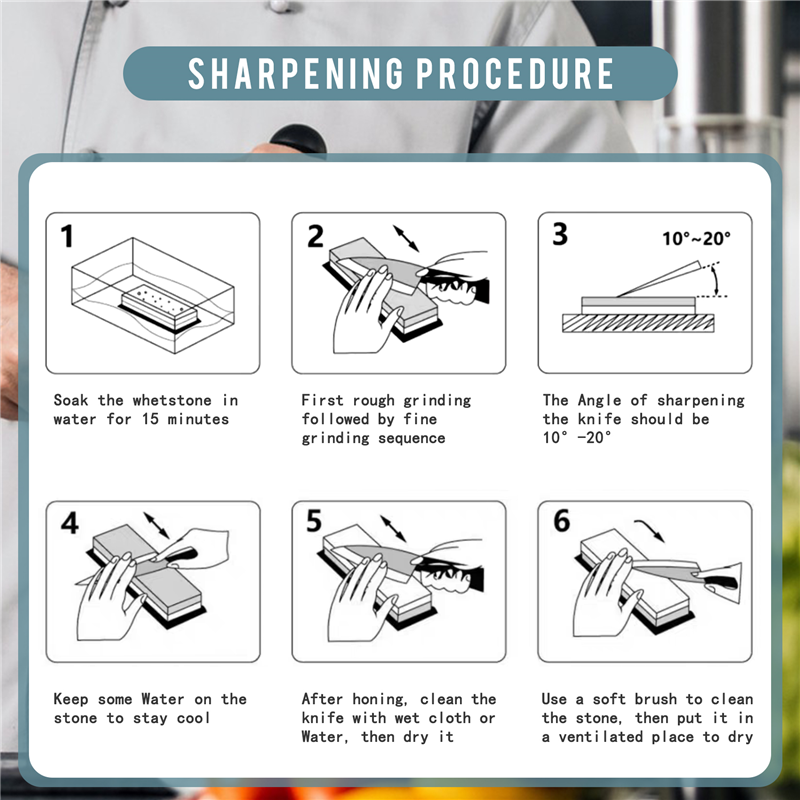 【人気】砥石、砥石グリット1000/6000、2 in 1両 - Knife Sharpening Stone Whetstone 1000 6000 のレビューと価格