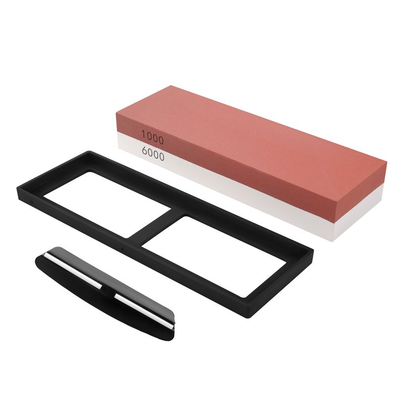 B84B 研ぎ石、砥石の粗さ1000/6000、2個1組、両 - Knife Sharpening Stone Whetstone 1000 6000 のレビューと価格