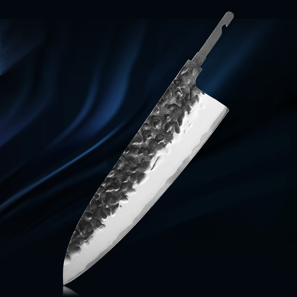 8.2インチシェフナイフブランクブレードDIY手作り日本製鍛 - Knife Blade Blank Damascus Steel Forged のレビューと価格