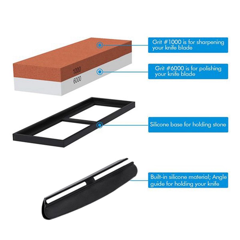 ABVT-2X 砥石、砥石グリット1000/6000、2 i - Knife Sharpening Stone Whetstone 1000 6000 のレビューと価格