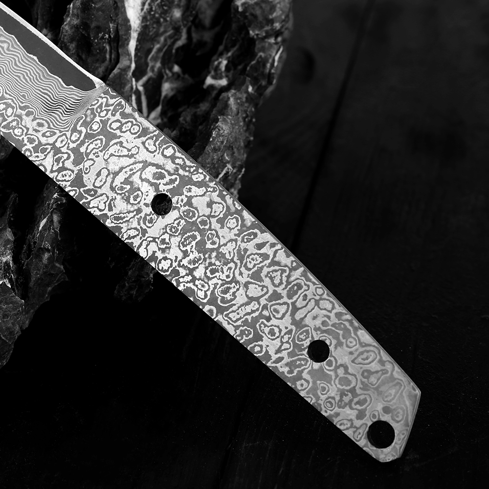 手動鍛造ダマスカス鋼、空の刃、ユーティリティナイフ、熱処理さ - Knife Blade Blank Damascus Steel Forged のレビューと価格